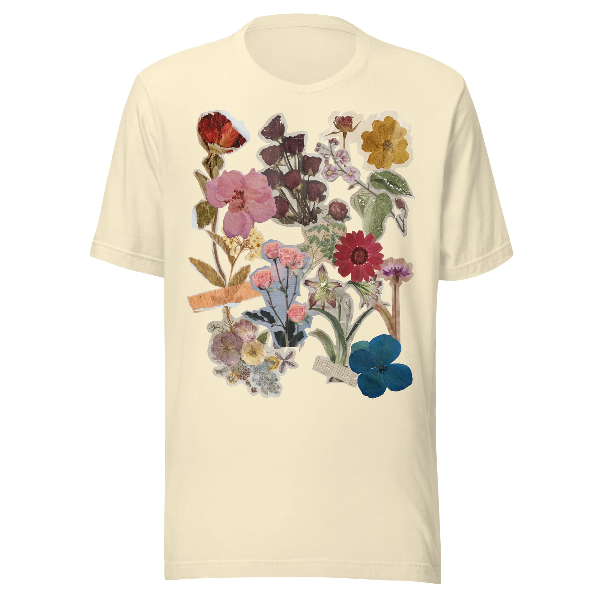 Floral Collage Botanical T-Shirt product image (1)
