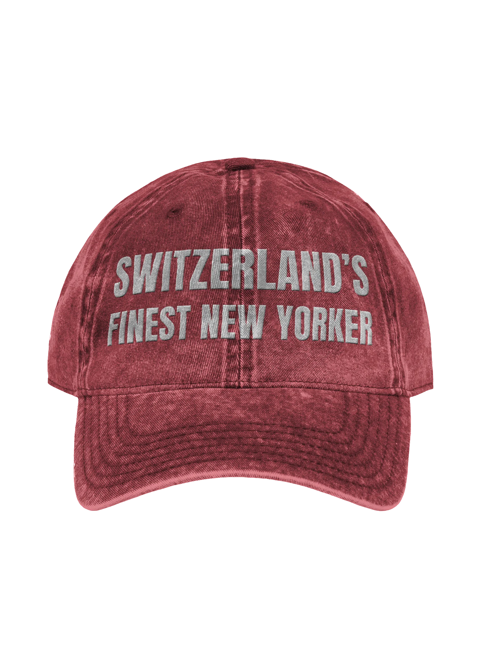 SWITZERLAND'S FINEST NEW YORKER FADED CAP product image (1)