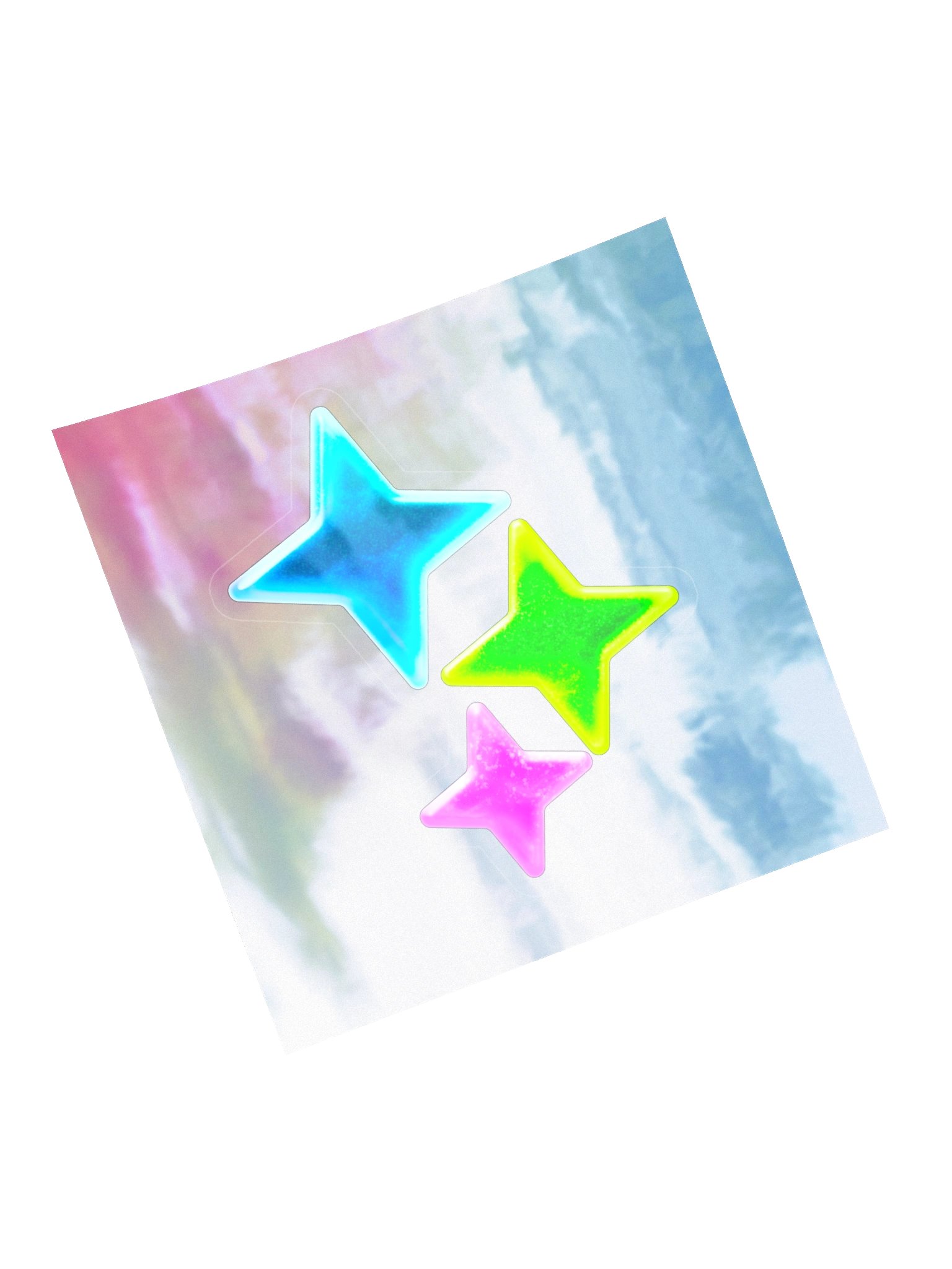 Gummy Frutiger Aero Stars (Sticker) product image (5)