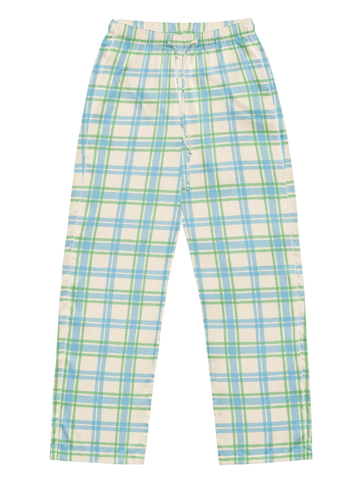 Cozy Women's Pajama Pants in Soft Pastel Plaid product image (10)