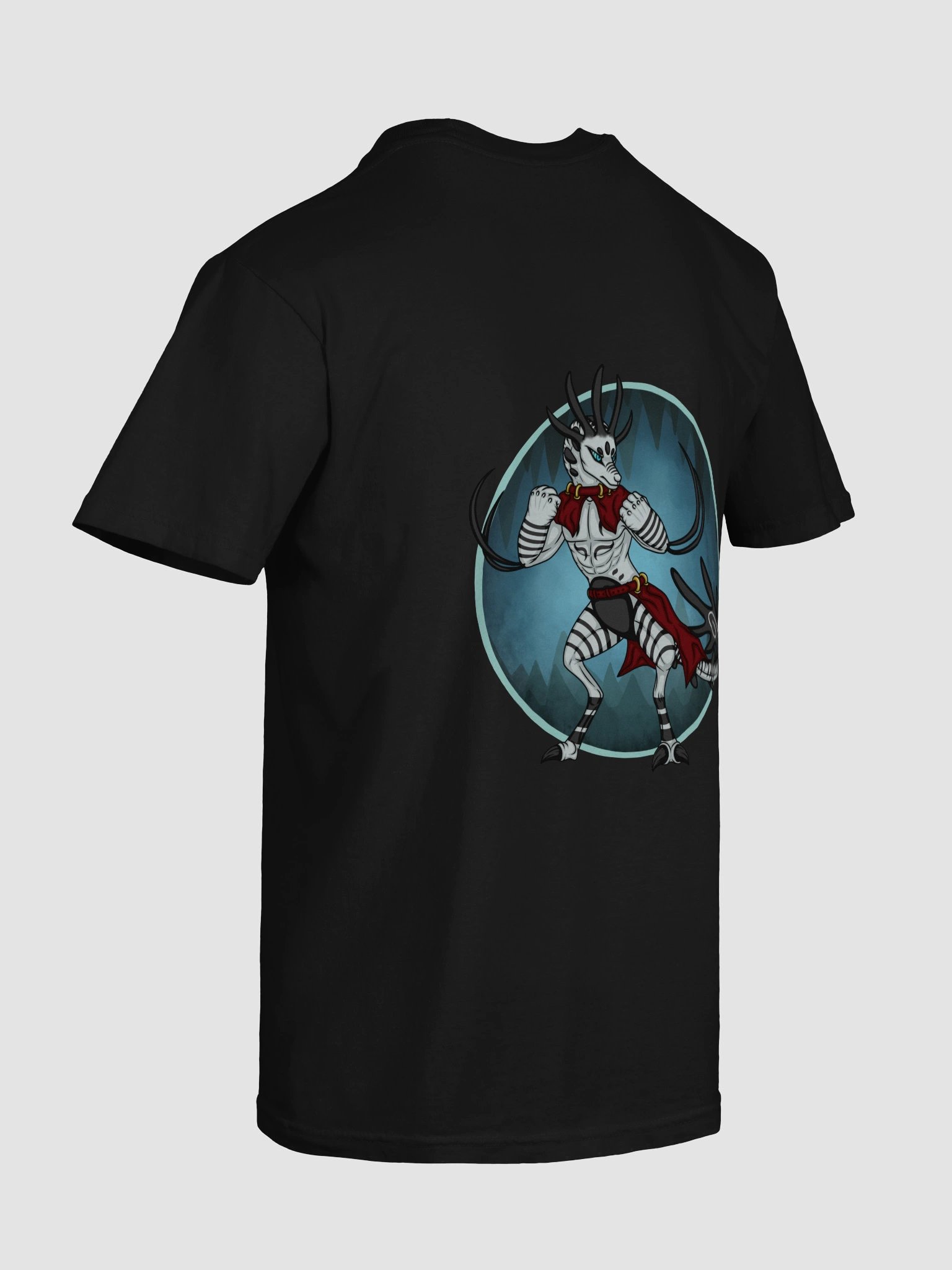 DEVOID Stylized Praga Tee (White Logo) product image (10)