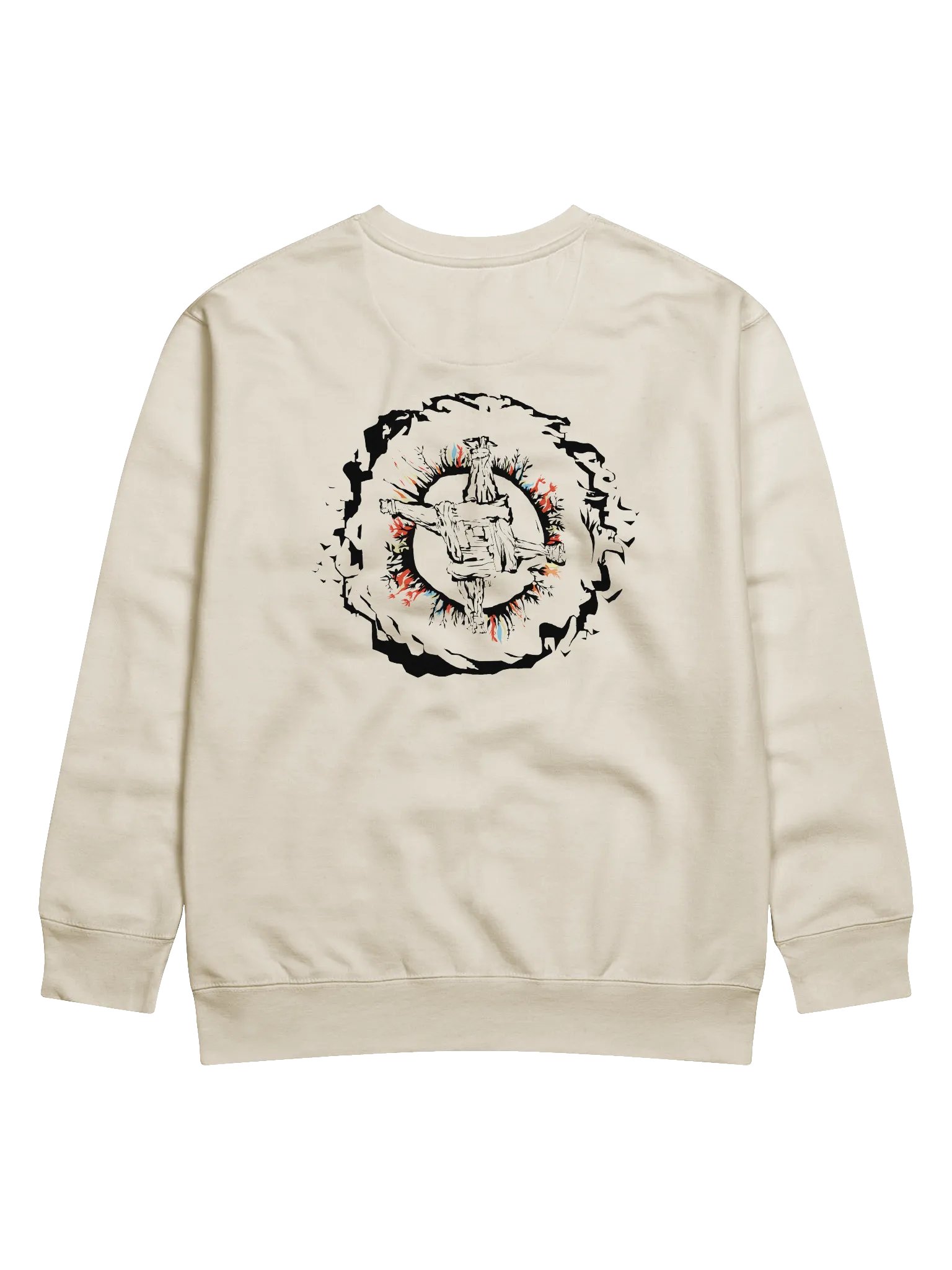 Brigid Cotton Heritage Premium Sweatshirt (Back Patch) product image (4)