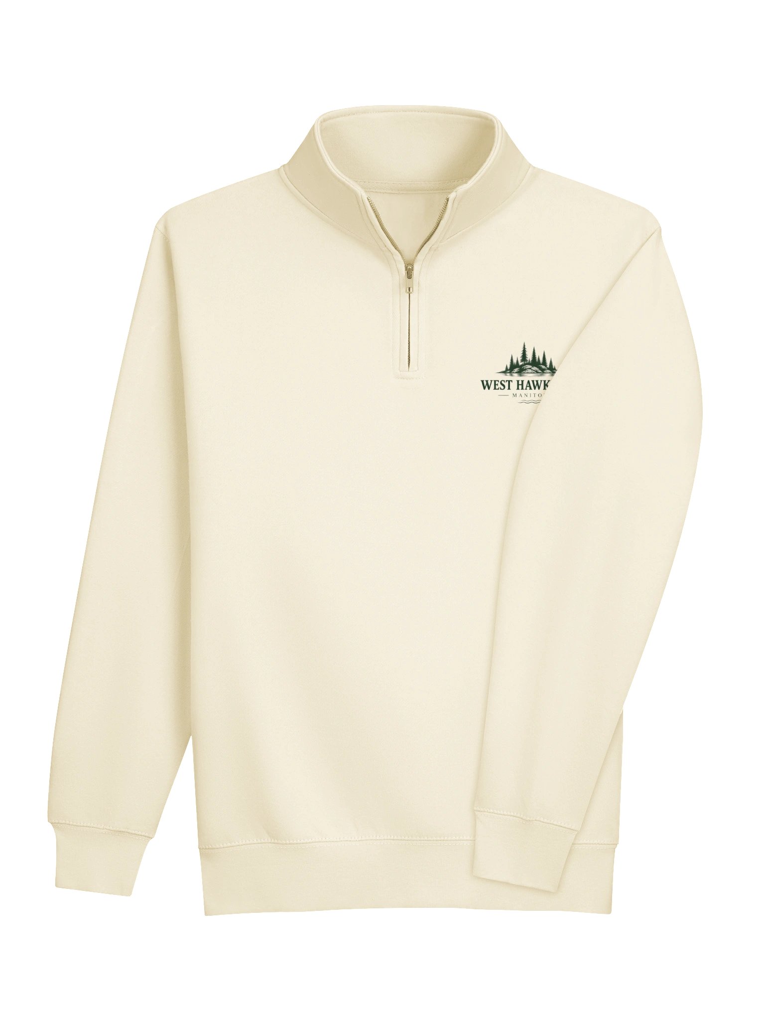 West Hawk Lake Manitoba Pine Tree Quarter-Zip product image (4)
