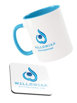 Elite Mug and Coaster (twotone)