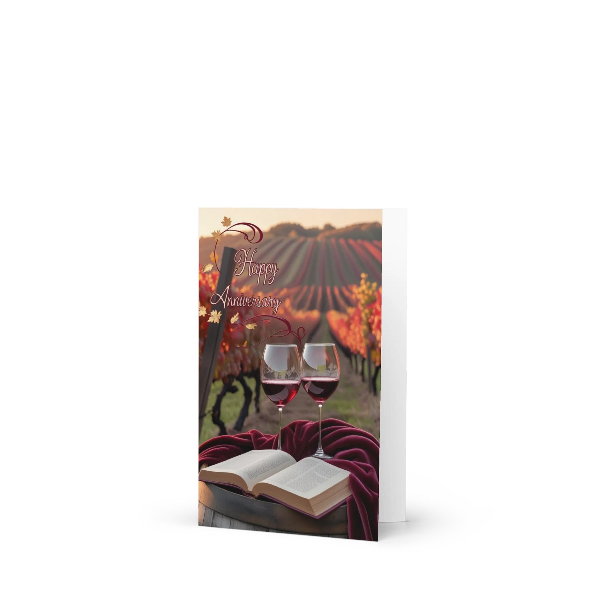 Anniversary card - Blank inside product image (1)