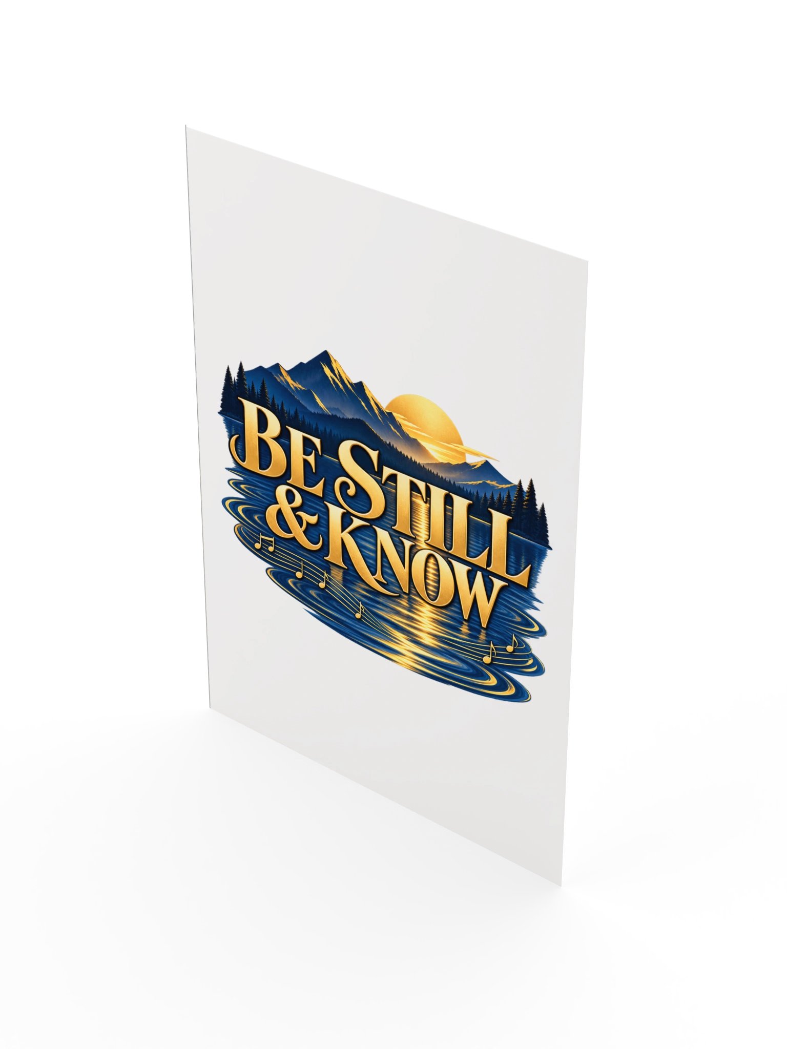 Be Still & Know Matte Poster product image (3)