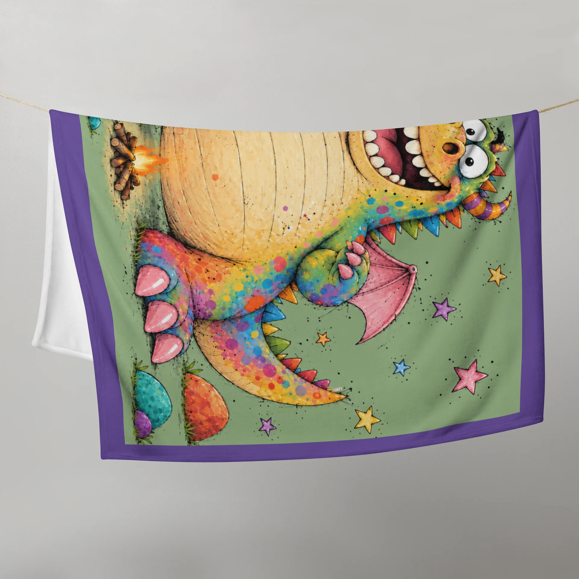 Plaid Faune - Chubby le Dragon product image (6)