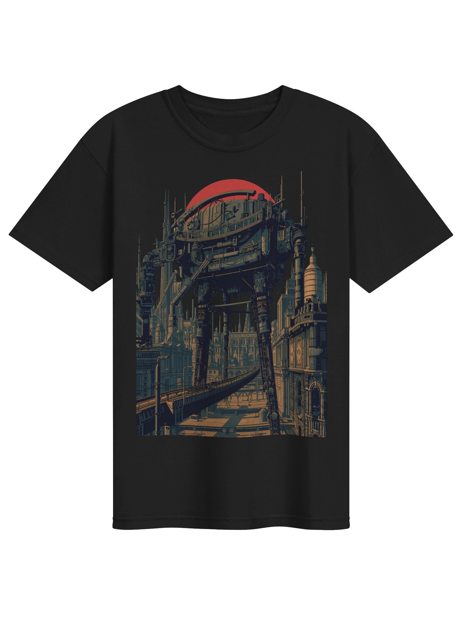 Red Sun Walker Heavyweight T-Shirt product image (1)