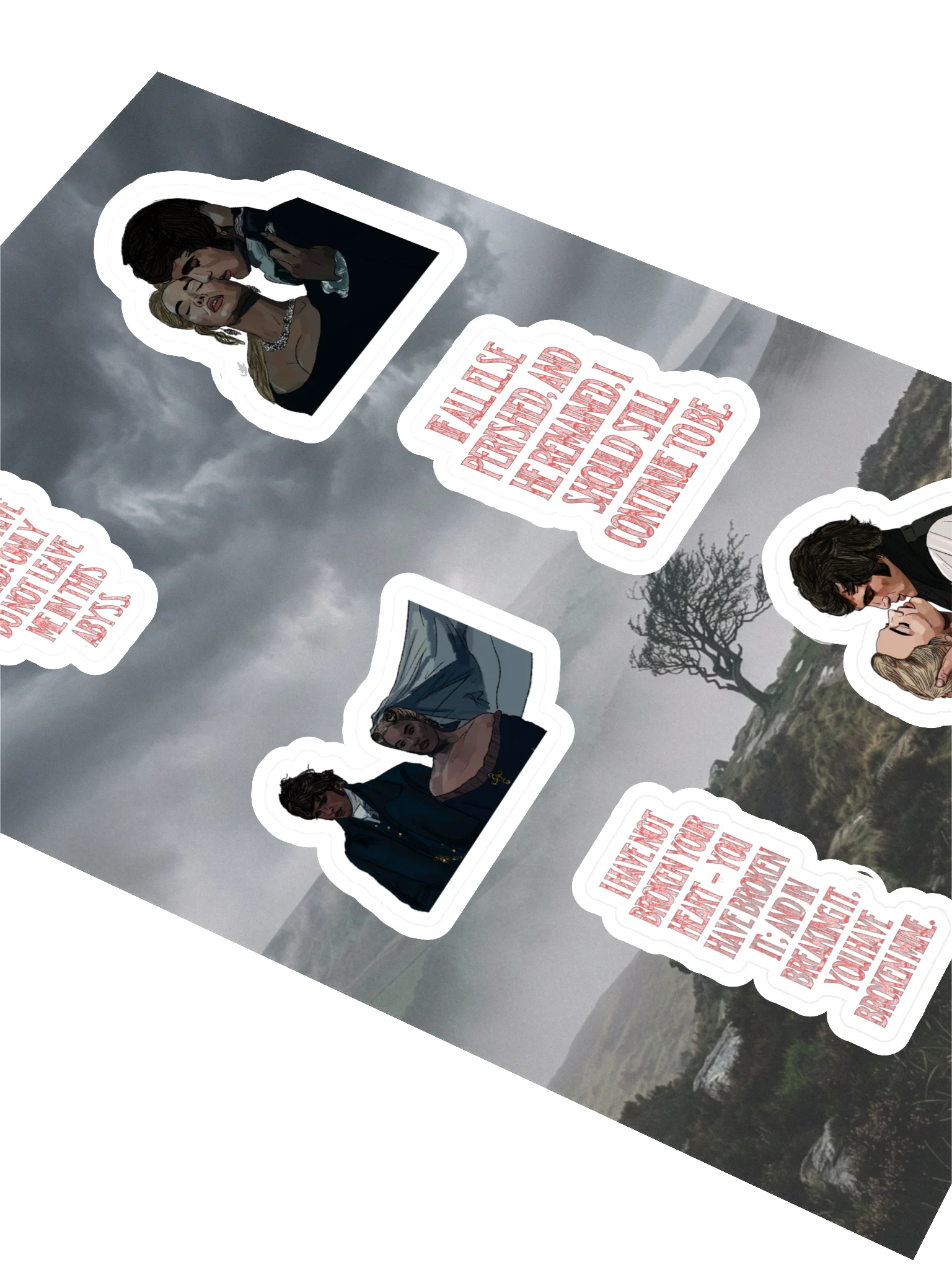 Wuthering Heights Sticker Sheet product image (2)