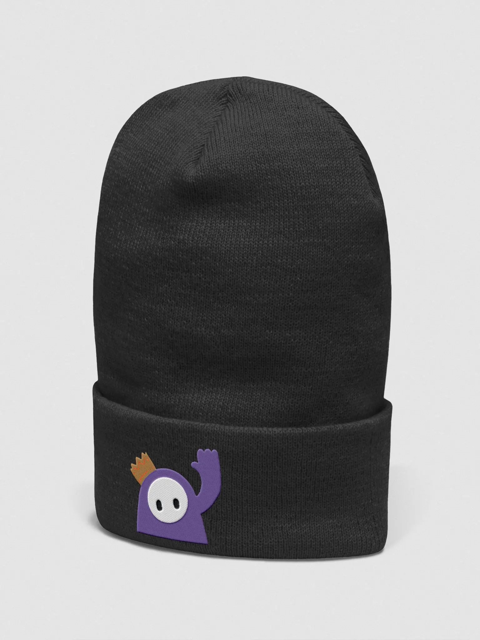 Royal Purple Crowned Beanie product image (17)