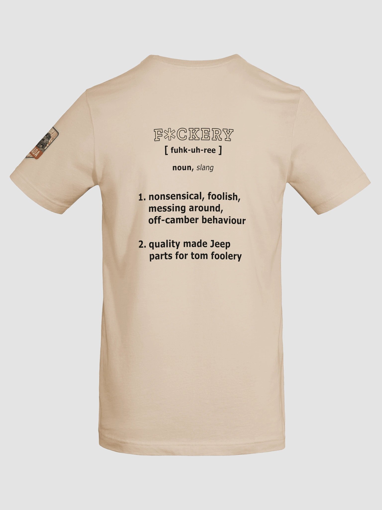 Unisex t-shirt with Fuckery Text Logo (light colours) product image (42)