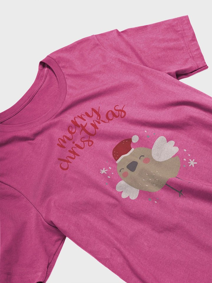 Merry Christmas Bird Cartoon T-Shirt product image (2)