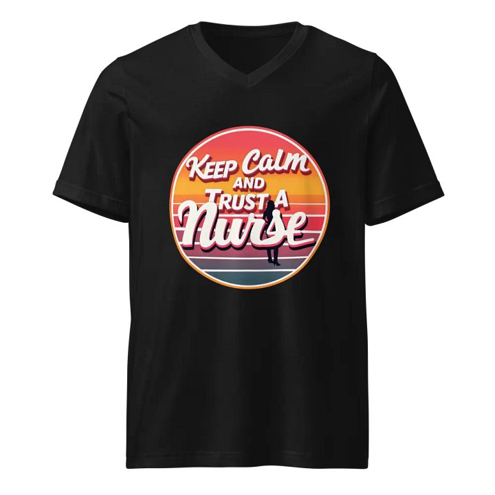 Nurse Trust V-Neck Tee product image (1)