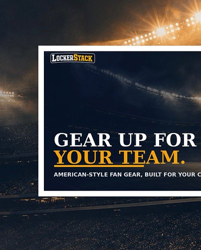 🏈🏒🏀 LockerStack is coming soon.

American-style fan gear, built for your club - jerseys, caps, and more, made to order.

The ...
