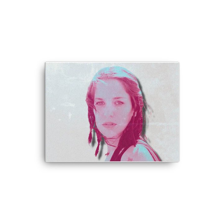 COLOUR MOVING AND STILL RETRO CANVAS WALL ART product image (1)