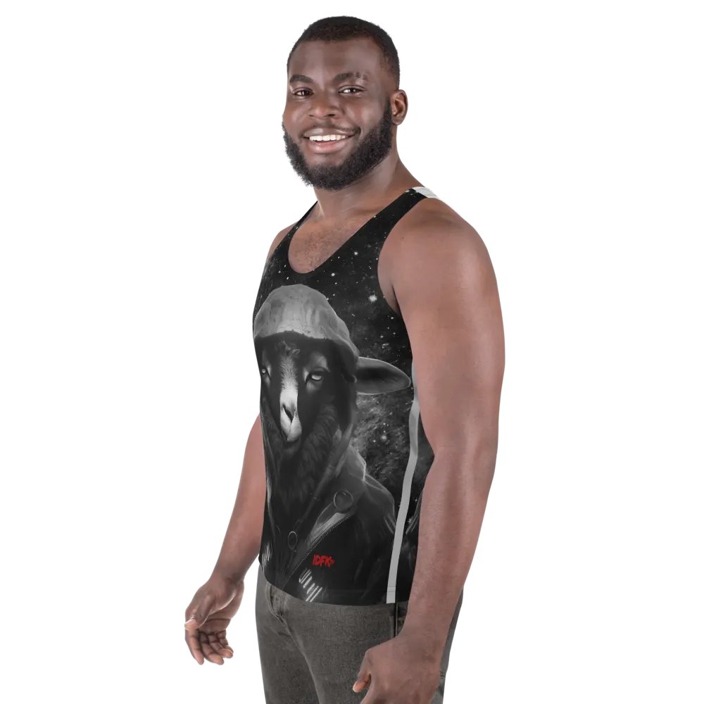 IDFKtv Black Sheep Full B/W Tank Top product image (9)
