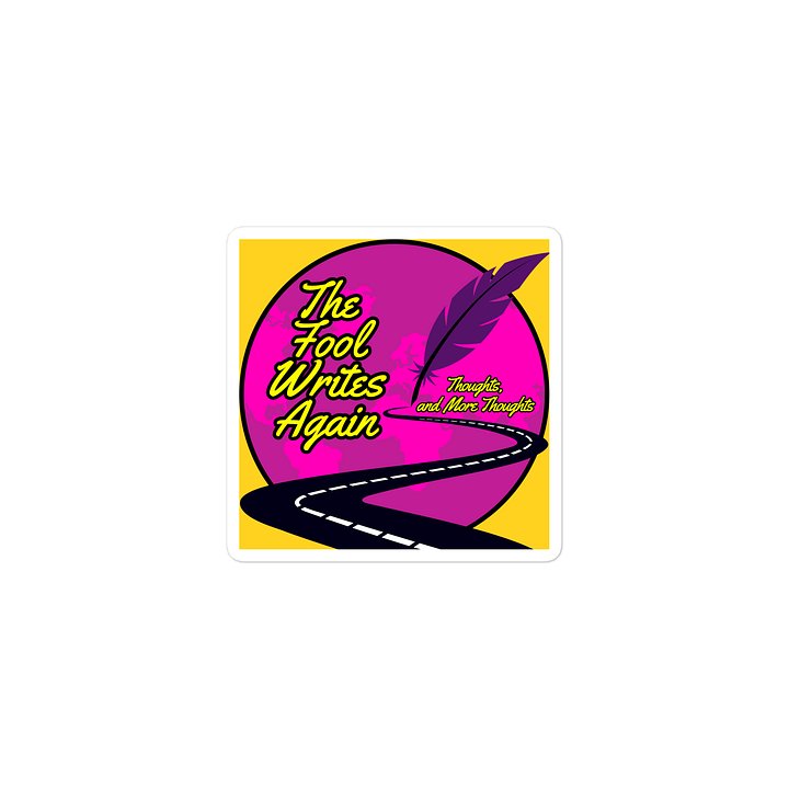 The Fool Writes Again Stickers product image (2)
