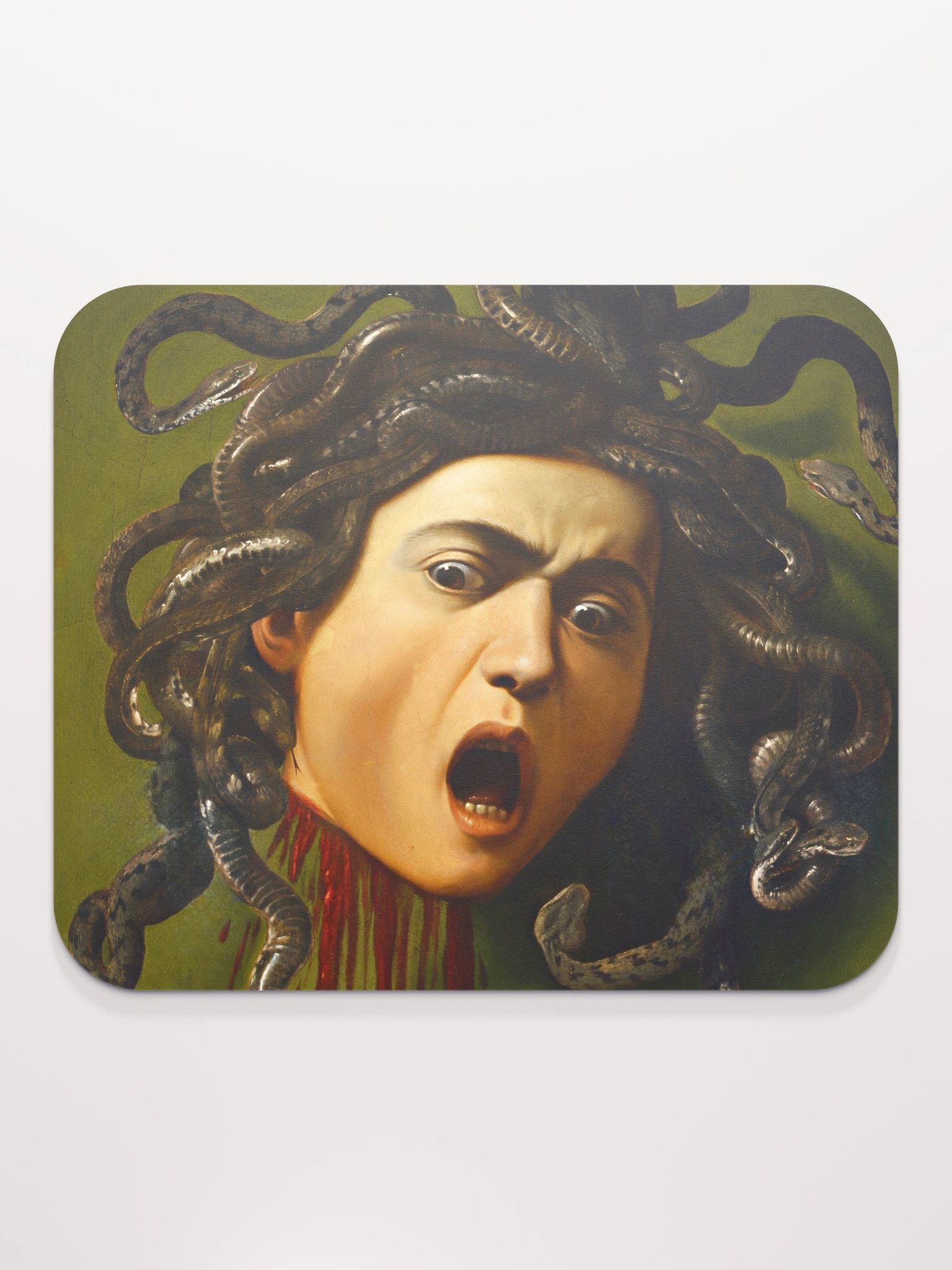 Caravaggio – Medusa (1597) Mouse Pad product image (2)