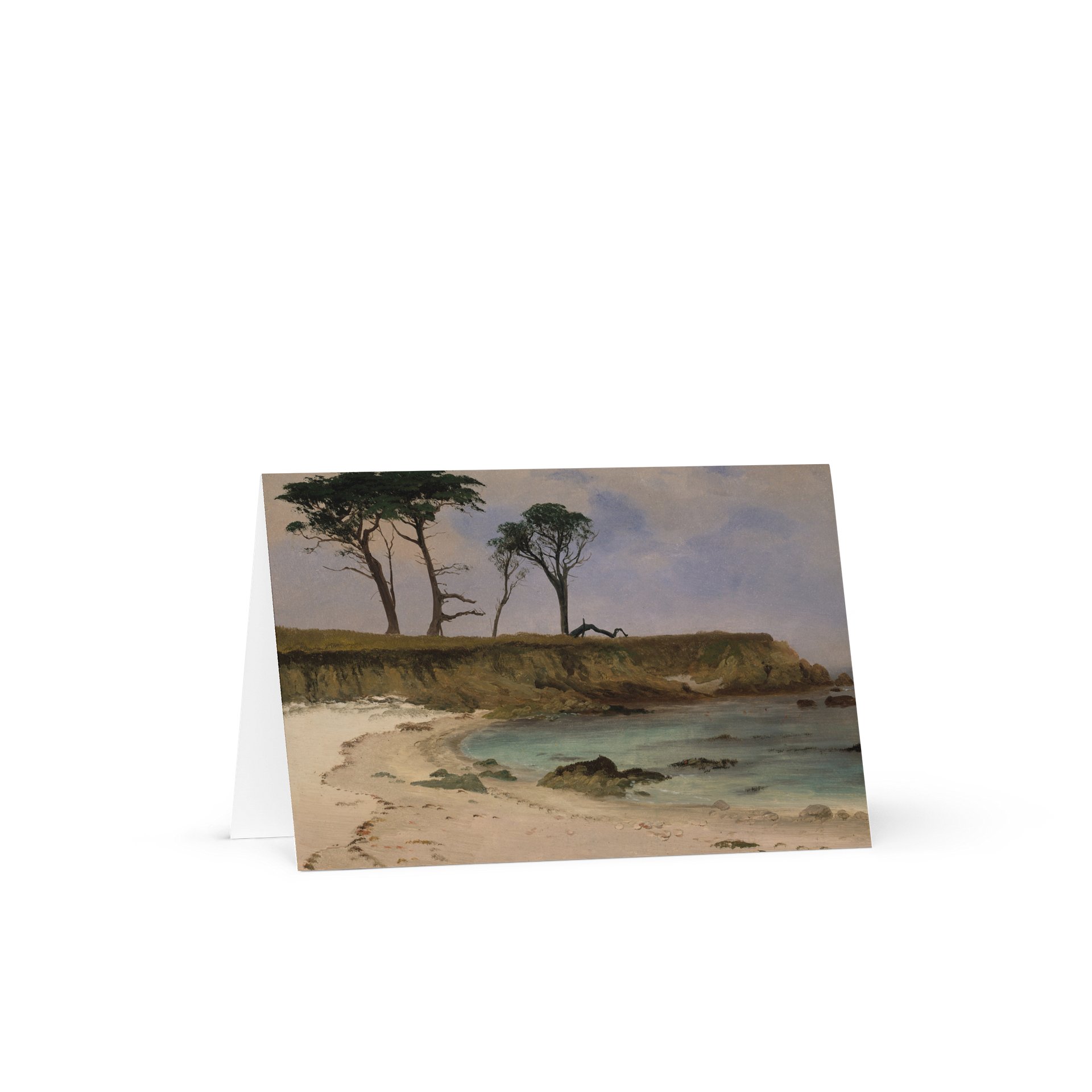 Sea Cove (Albert Bierstadt) Greeting Card product image (2)
