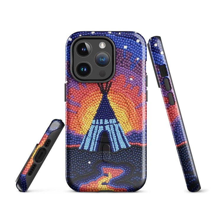 Stars and Teepee Faux-Beaded iPhone® Tough Case product image (3)