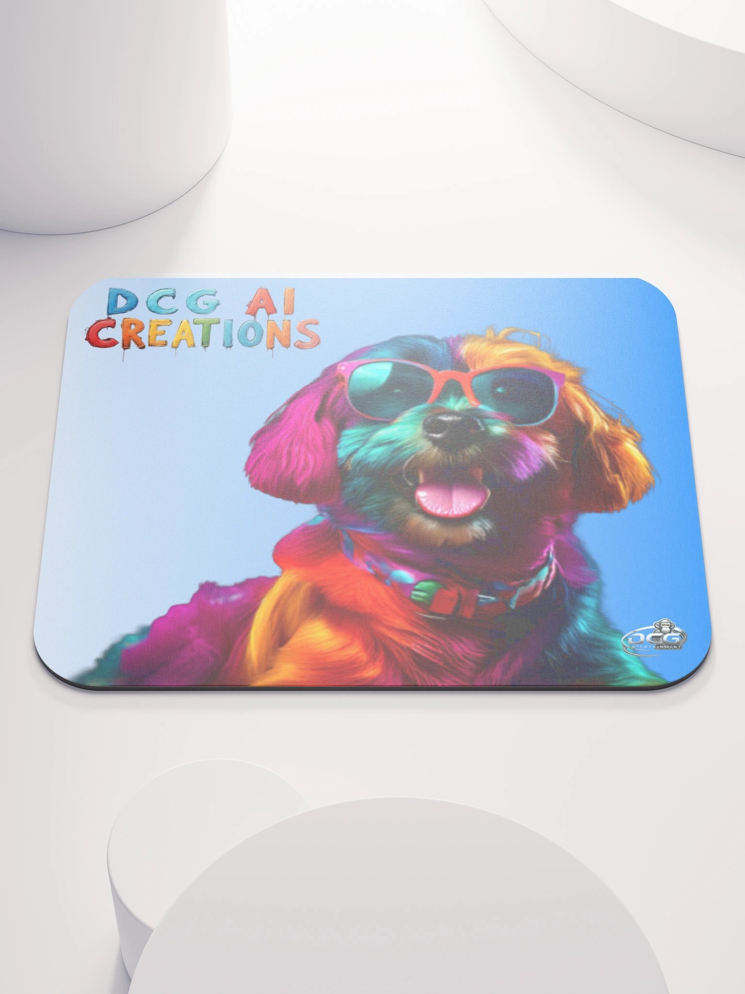 Cutie Patootie Pup Mouse Pad product image (1)