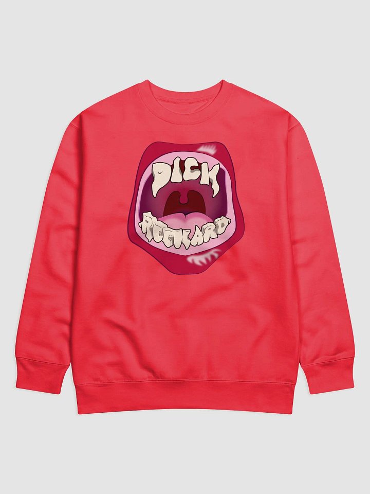 Dick Reckard Teeth Sweatshirt || Unisex, Multiple Colors product image (2)