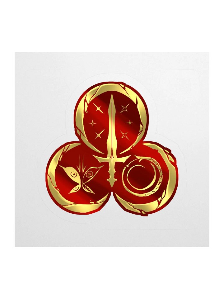 Thrice-Marked Sword Sticker product image (1)
