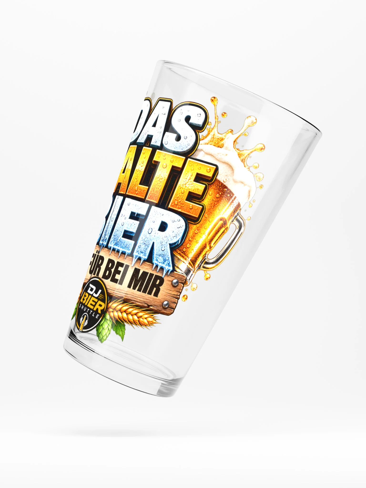 Das kalte Bier ist für bei mir Glas product image (5)
