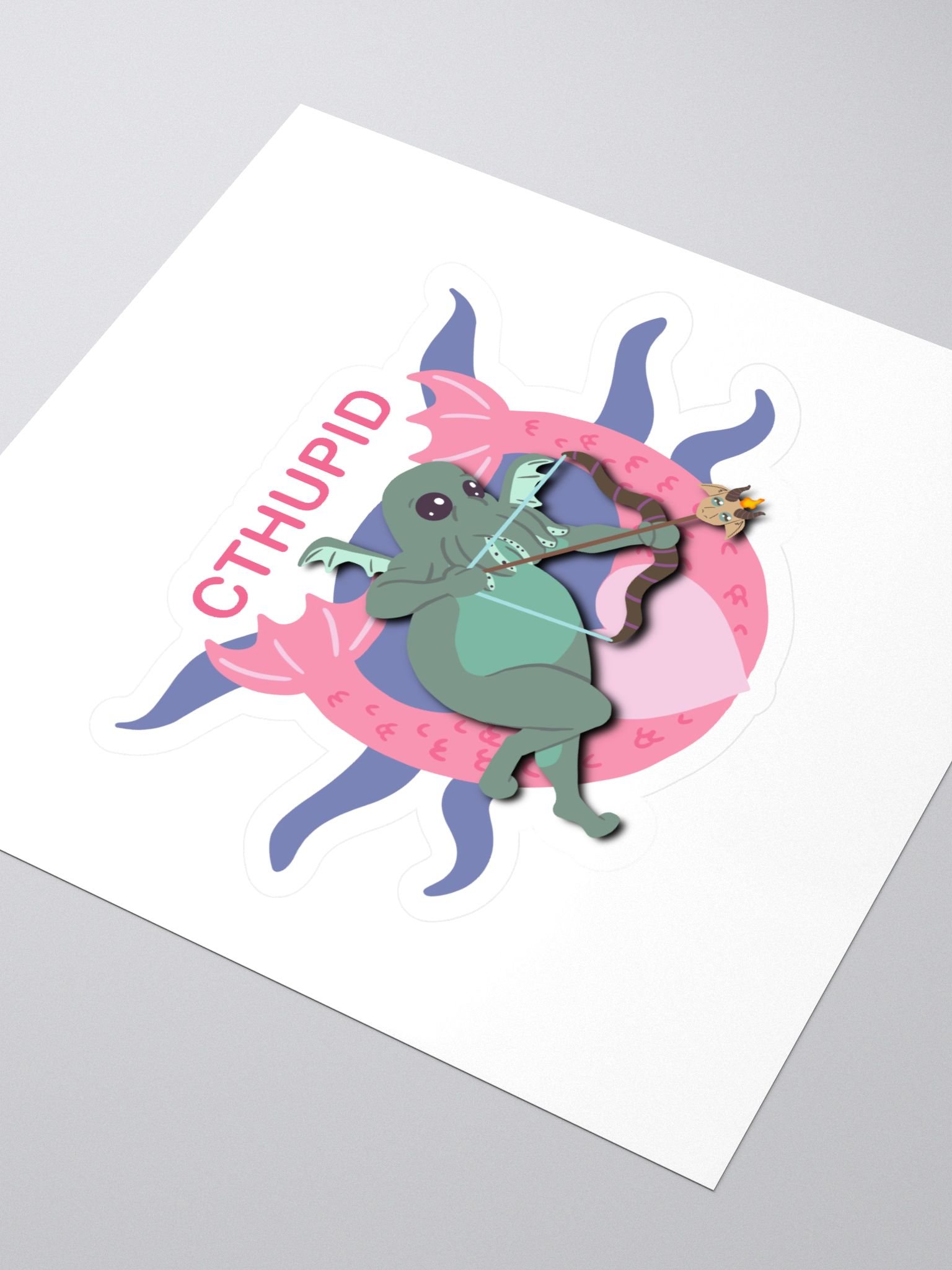 Cthupid Sticker product image (3)