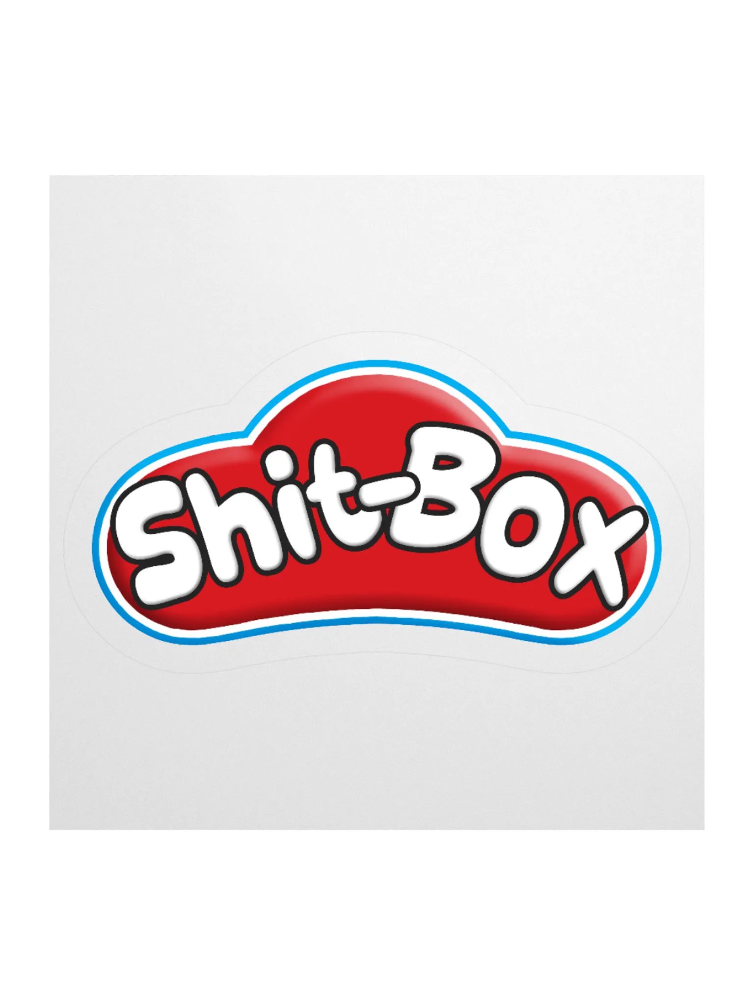 SHIT-BOX STICKER (SINGLE) product image (1)