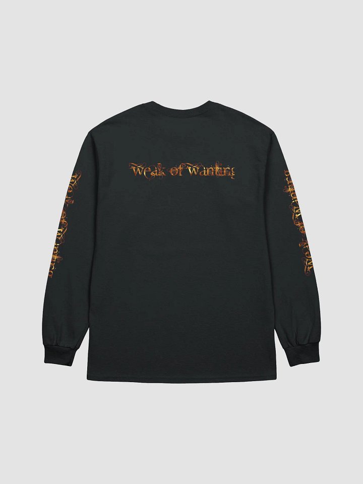 Weak Of Wanting 'The Demons Inside' Reversed Long Sleeve T-Shirt (Front, Back & Sleeve Print) product image (2)