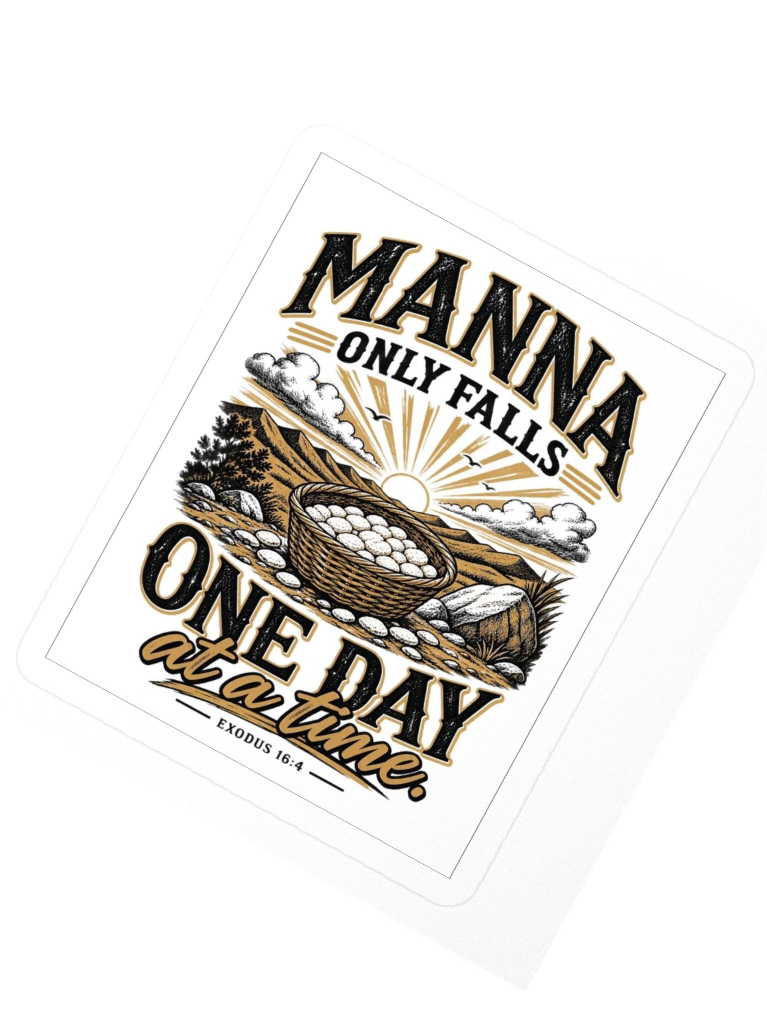 Manna Only Falls Sticker product image (2)