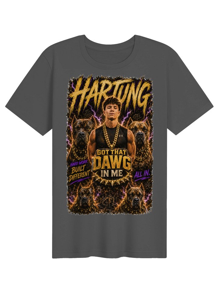 Hard Work Built Different Dawg Tee product image (1)