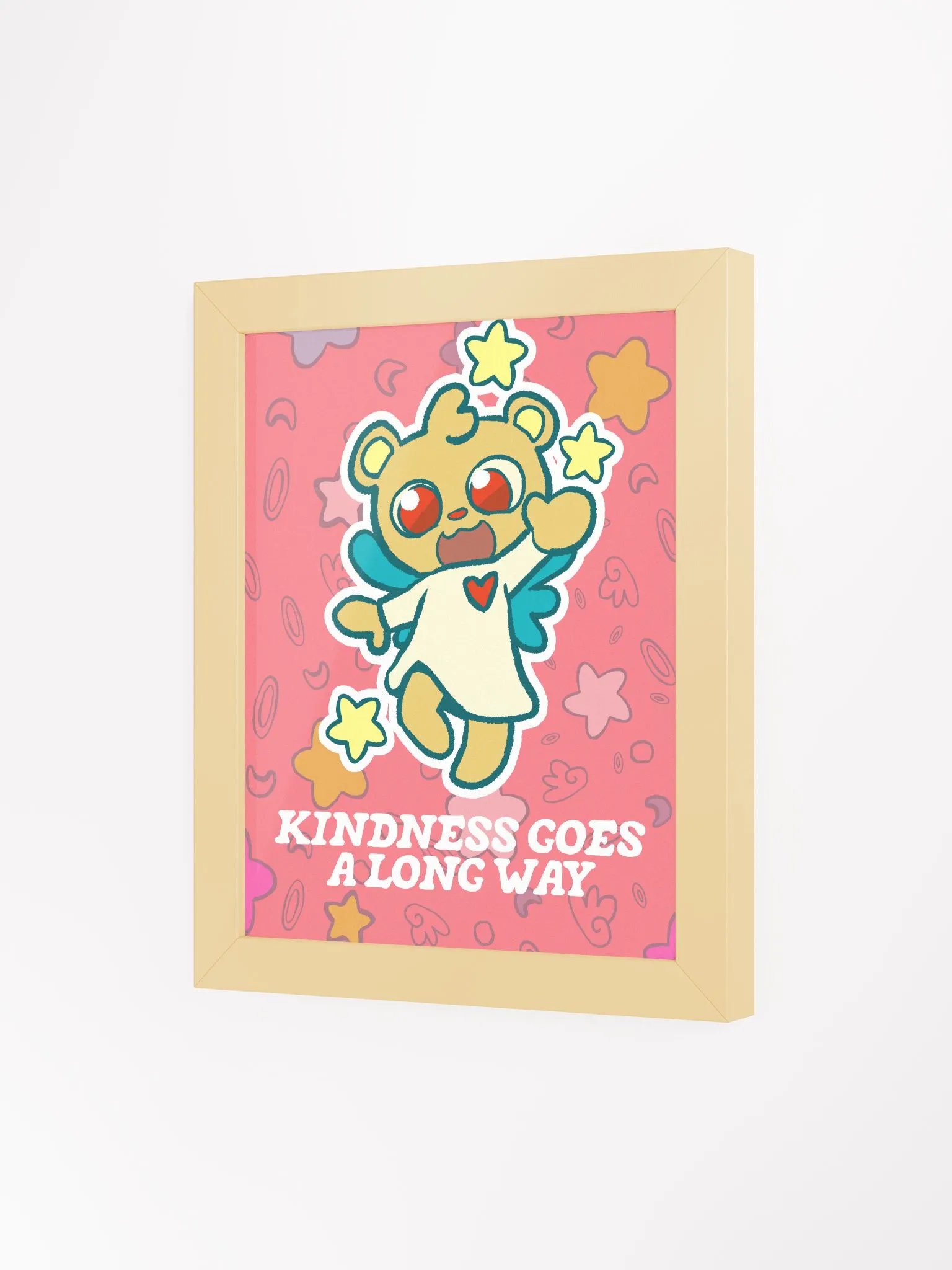 Kindness Goes A Long Way Framed Print product image (3)