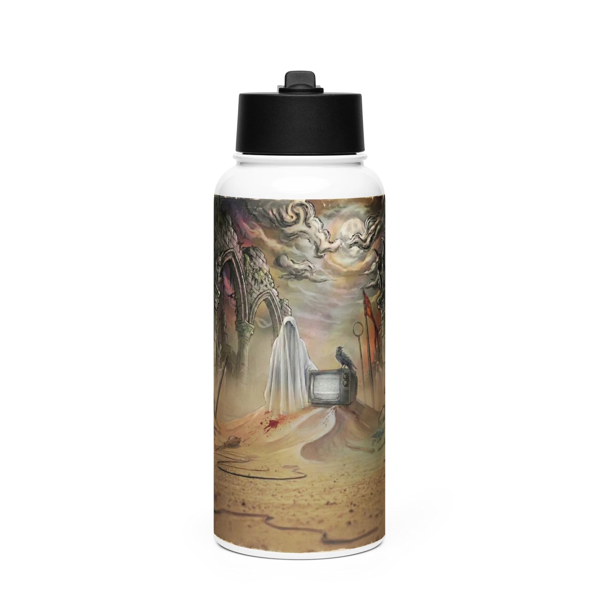 Knockturn Ravens Team Water Bottle product image (1)