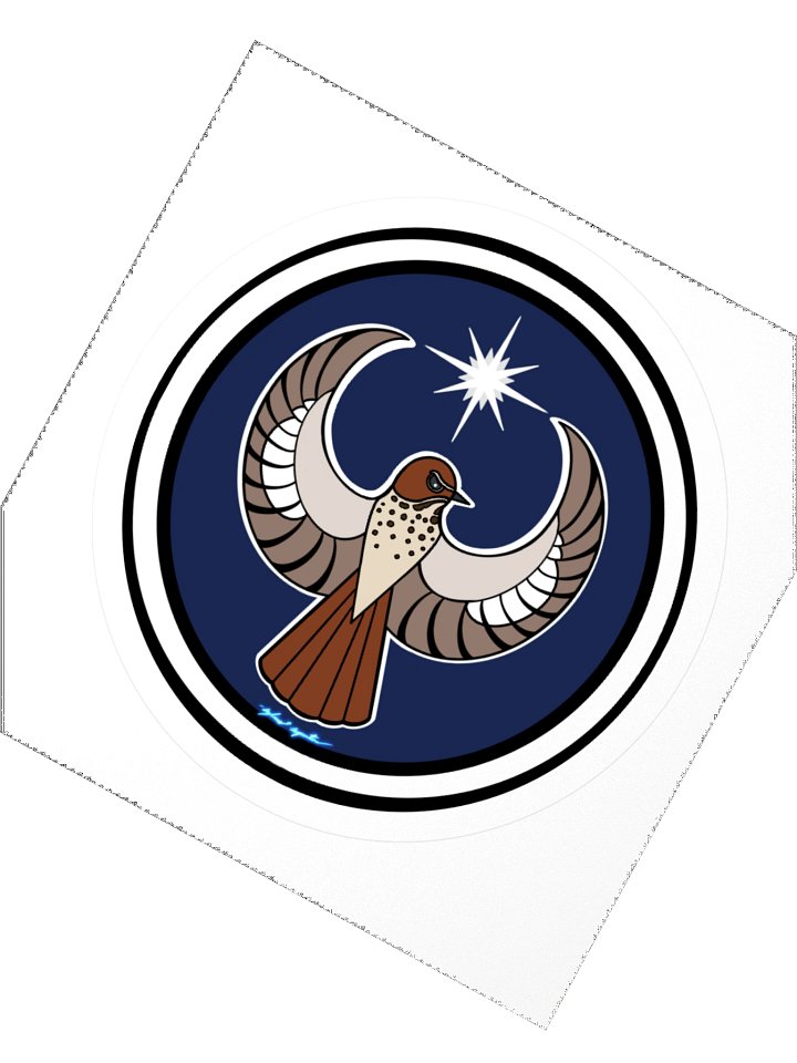 Hermit/Wood Thrush- Resistance. VT, D.C. (sticker) product image (2)