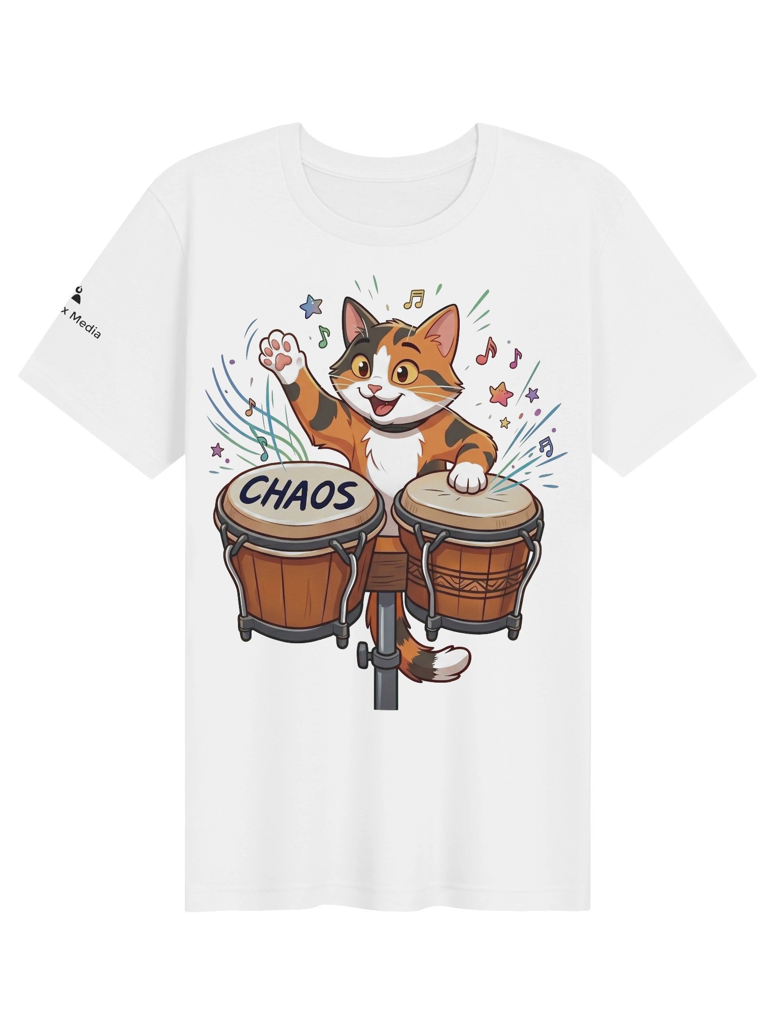 Chaos Bongo Cat Tee - Light Colors product image (51)