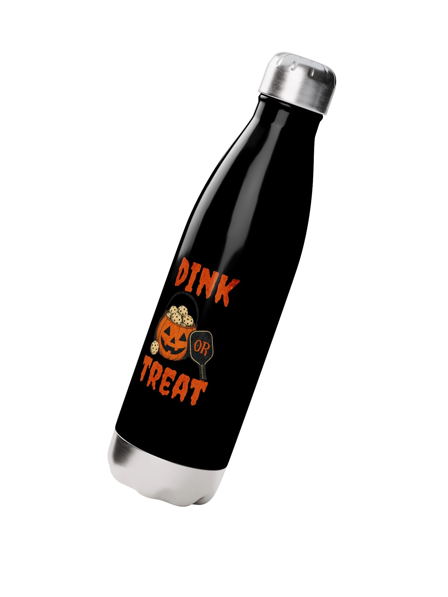 Dink or Treat Halloween Pickleball Water Bottle product image (2)