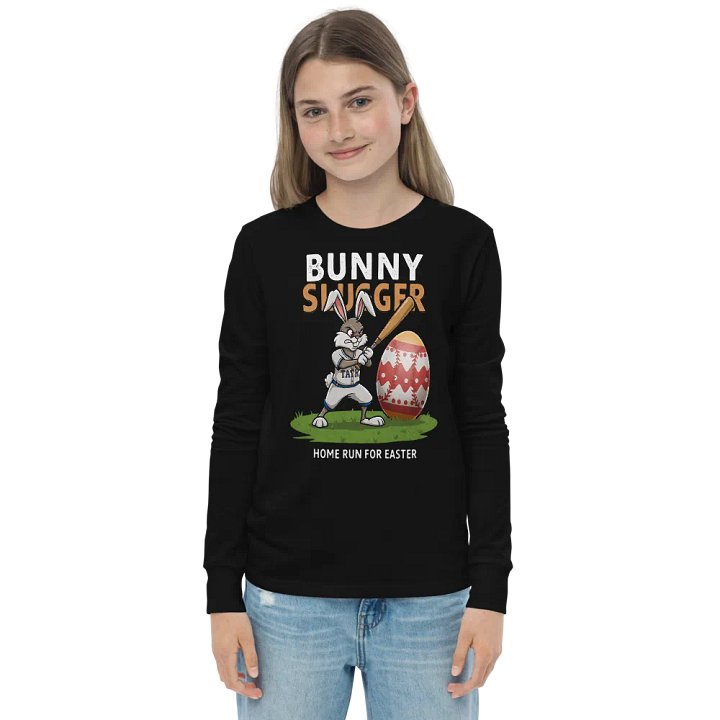 Bunny Slugger Youth Long Sleeve Tee product image (1)