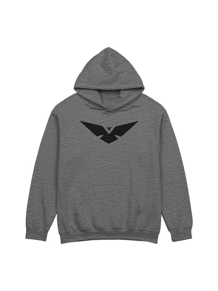 Classic Black Logo Hoodie (Big Front Only) product image (2)