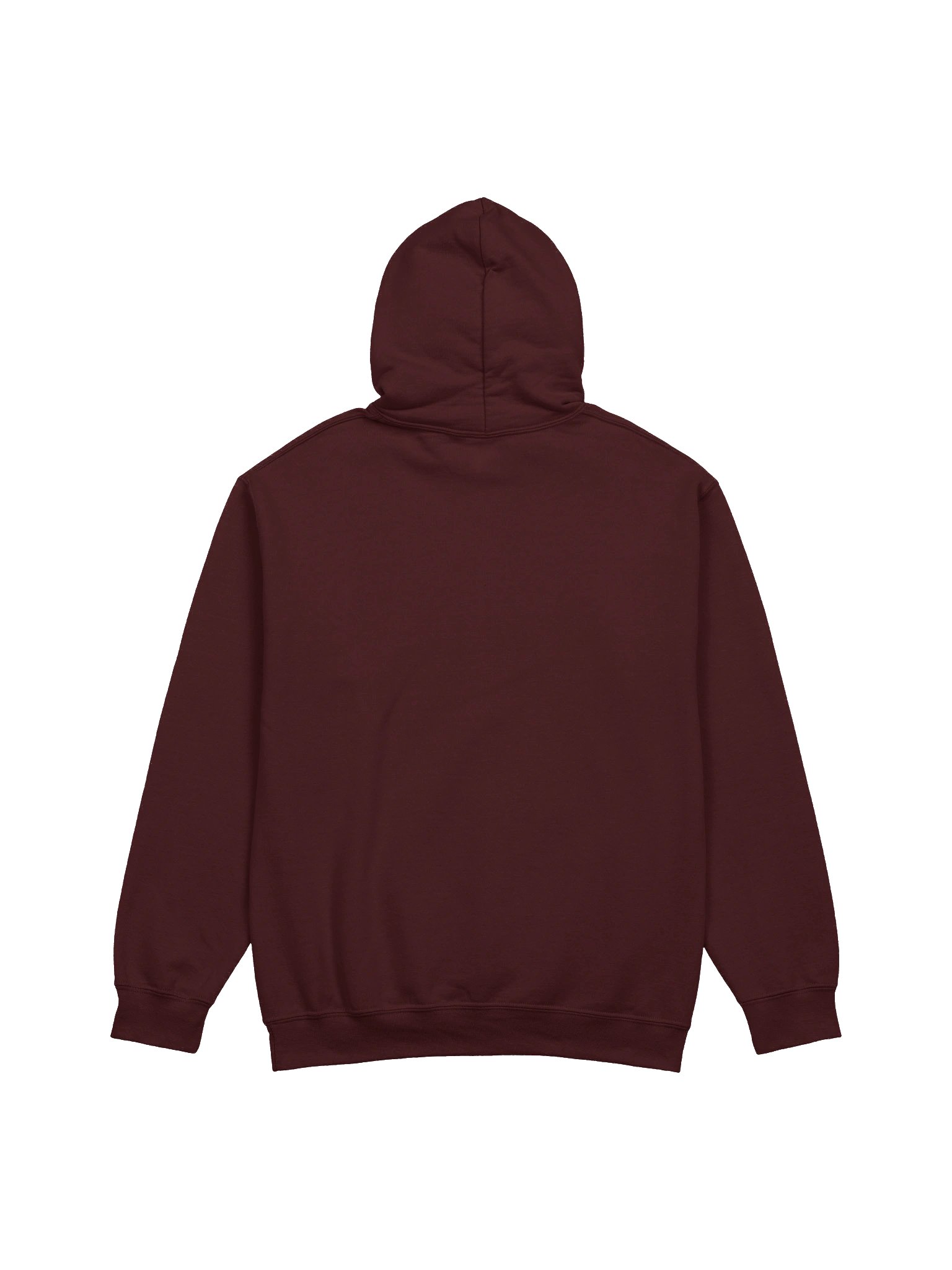 Team Porter Monochrome Embroidered Unisex Hoodie | Maroon/Maroon product image (3)