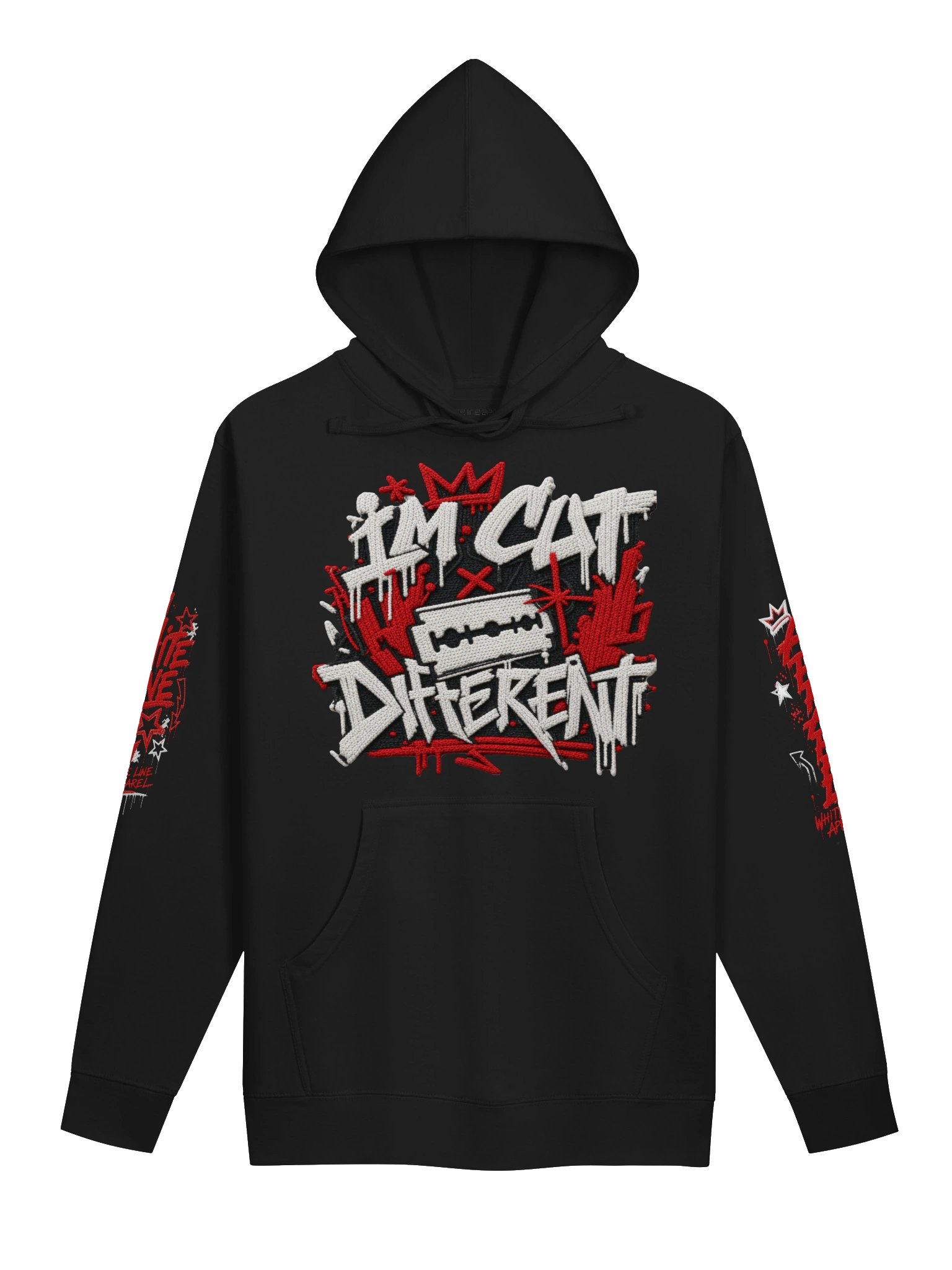 The Cut Different Knit Graphic Hoodie product image (1)