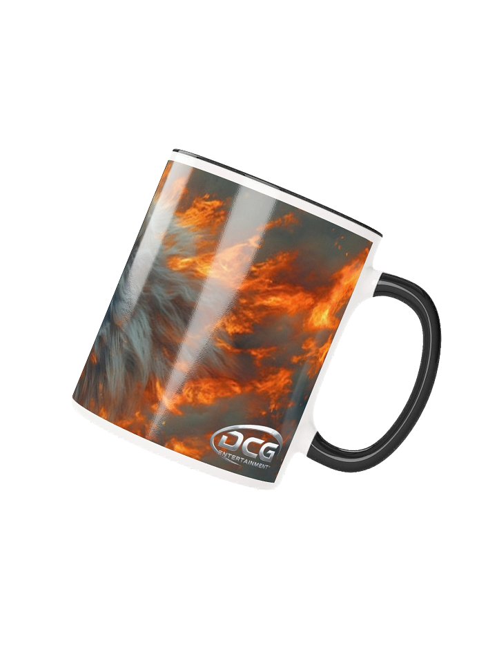 Flaming Wolf Ceramic Mug product image (17)