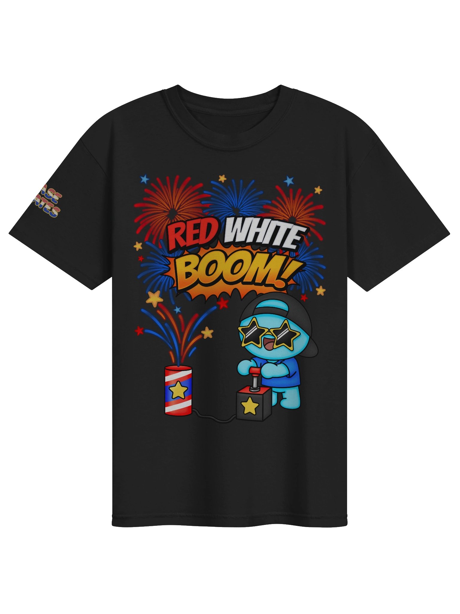 Red White Boom – Front Print Tee product image (1)