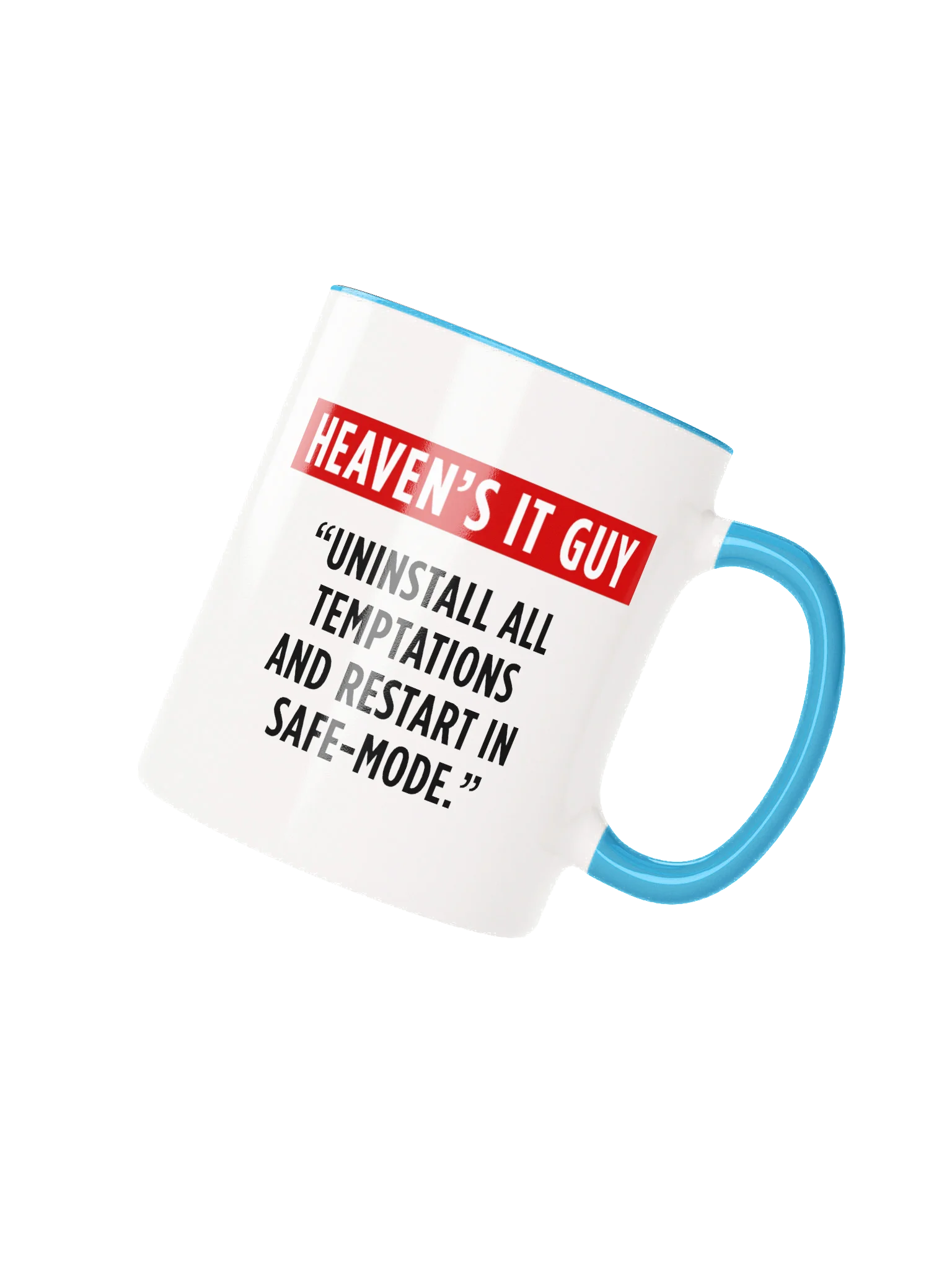 Heaven's IT Guy Mug - Safe Mode product image (2)
