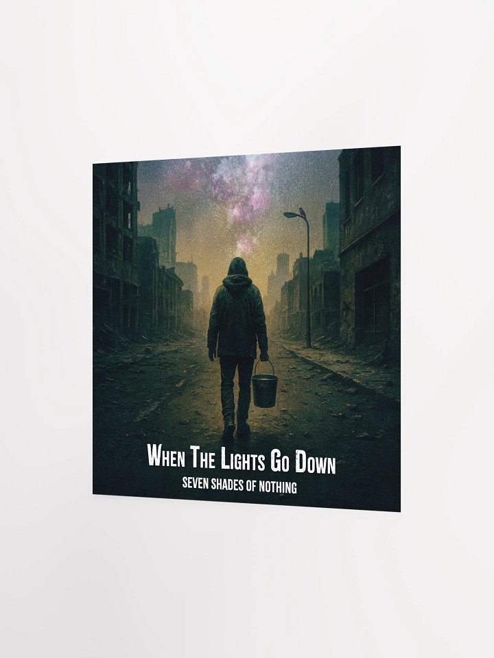 When The Lights Go Down | Original Single Artwork – Enhanced Matte Paper Poster product image (2)