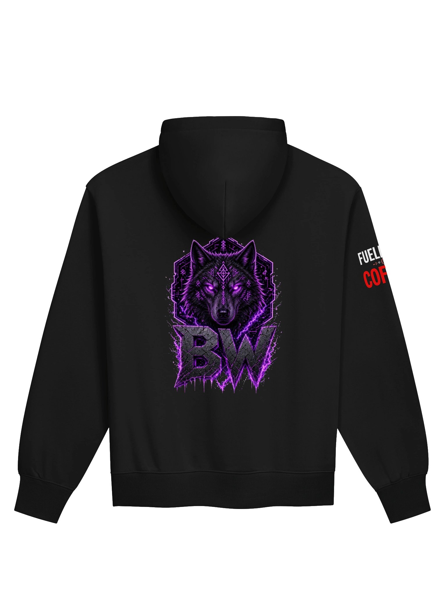 Cyber Blood Wolf Hoodie product image (7)