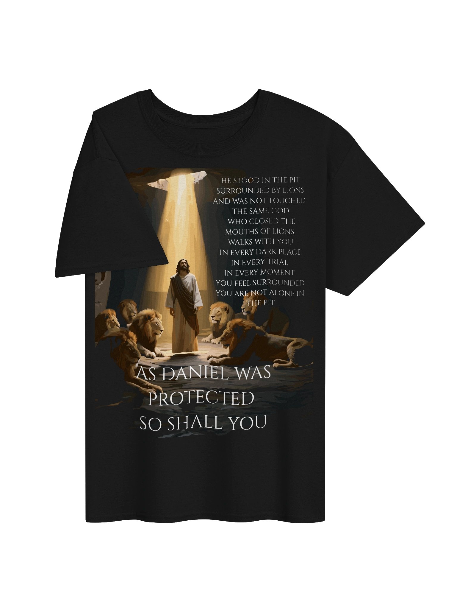 Daniel in the Lions’ Pit Faith Tee product image (3)