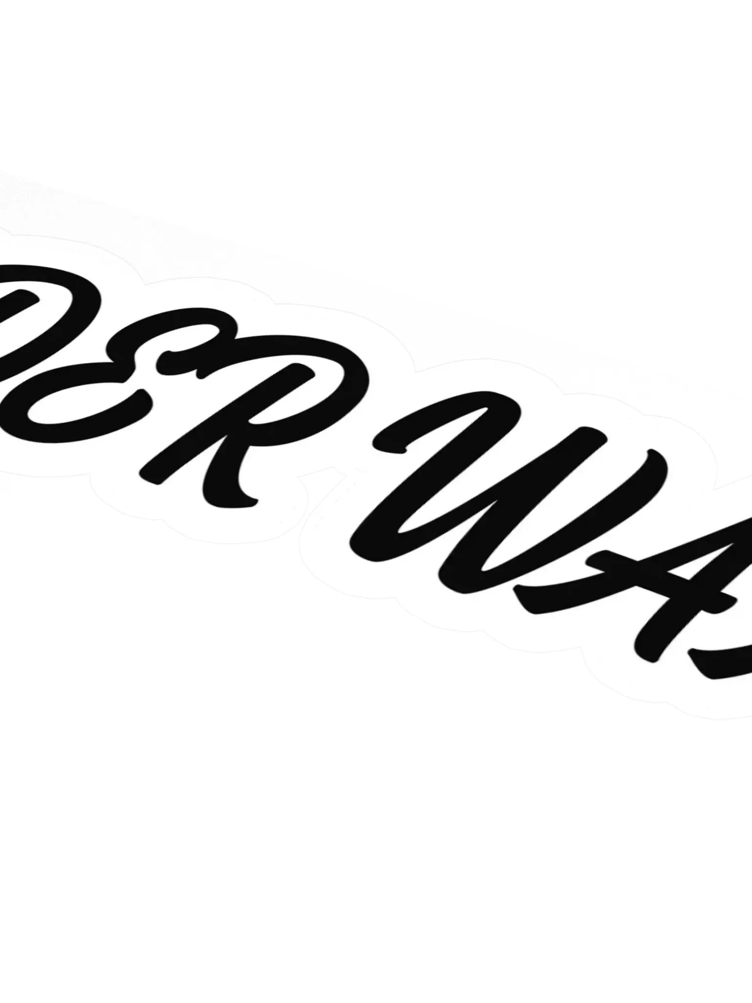 ODER WAT Sticker Black product image (4)