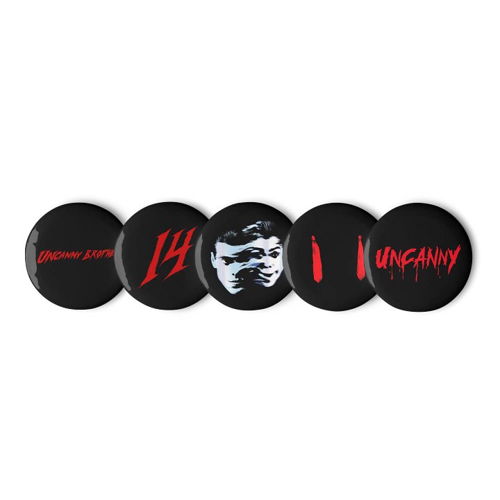 UB Archive Pin Set (5-Piece, 1.25") product image (1)